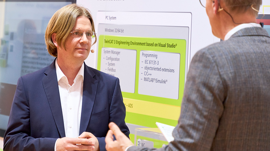 Produktmanager Dr. Henning Mersch zum neuen TwinCAT 3.1 Build 4026