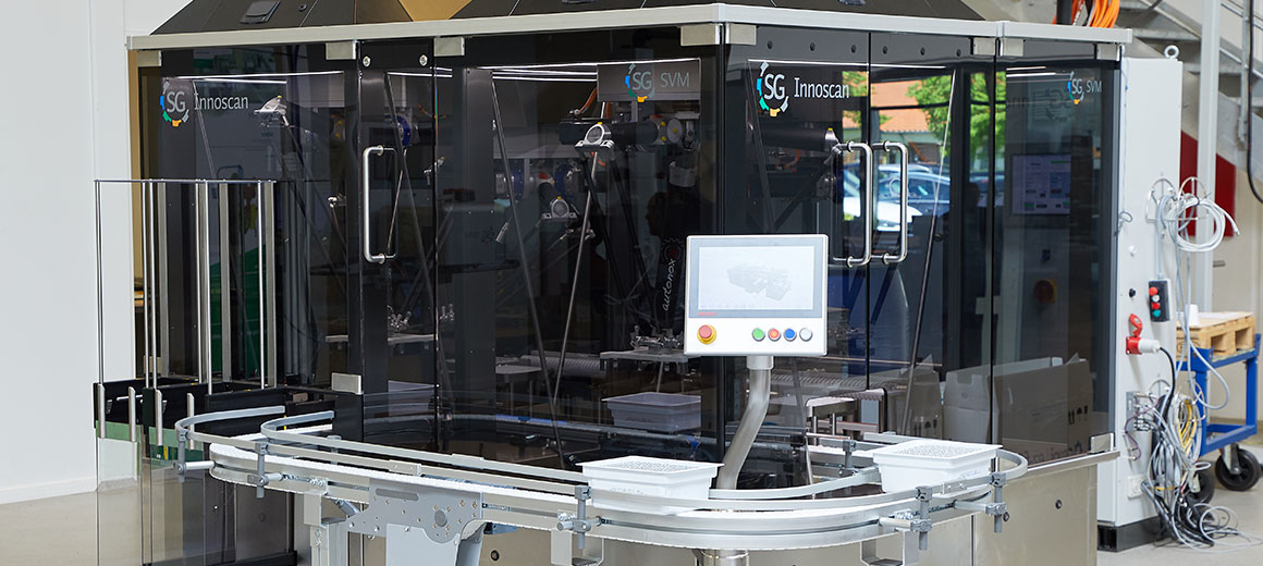 Feeding and transport system for glass vials and syringes © SVM Automatik