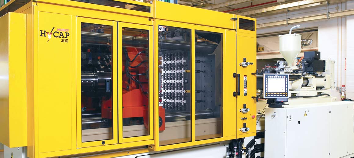 PC-based control lowers consumption of raw materials Canadian plastics industry leader, Husky Injection Molding Systems perfectly balances efficiency, quality and costs. © Husky Injection Molding Systems